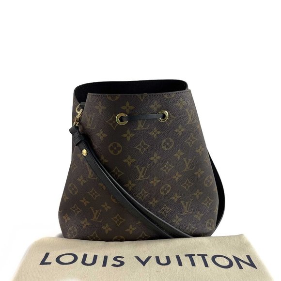 Louis Vuitton - Excellent - LV NeoNoe Monogram Brown Canvas MM Shoulder Bag - Picture 9 of 14